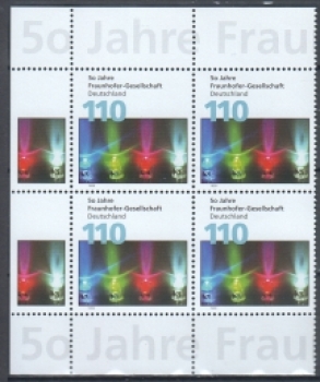 BRD 2038 Viererblock ** - 1999
